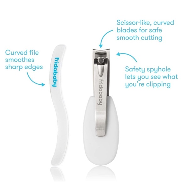 Fridababy NF017 NailFrida - The SnipperClipp in White - Picture 2 of 11